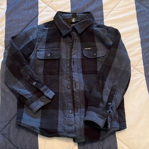 Volcom boys button up shirt jacket